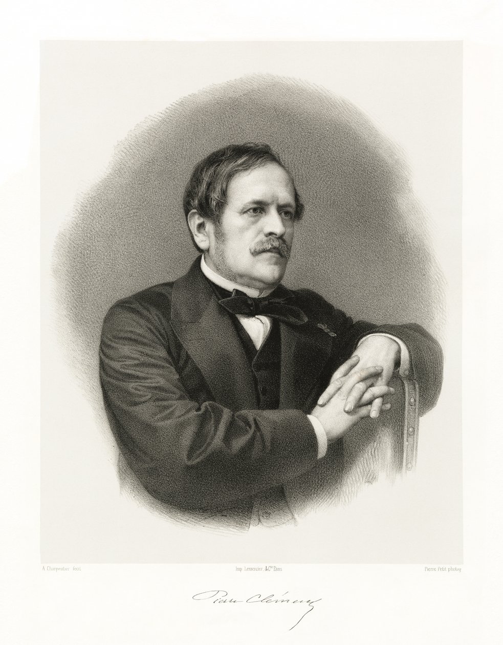 Jean Pierre Clément, 1865-66 alkotó: Auguste Charpentier