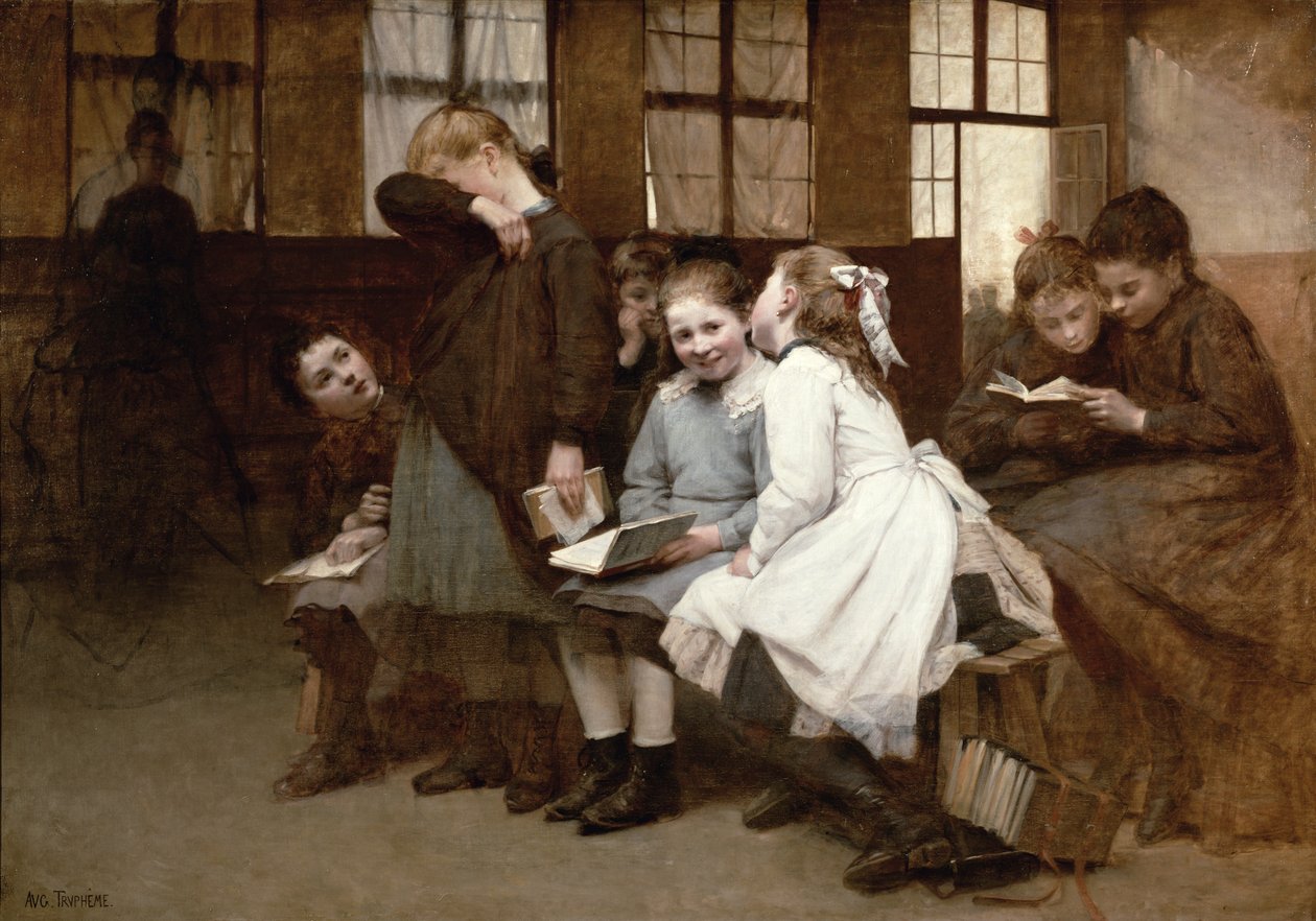 Letartóztatásban, 1888 alkotó: Auguste Joseph Trupheme