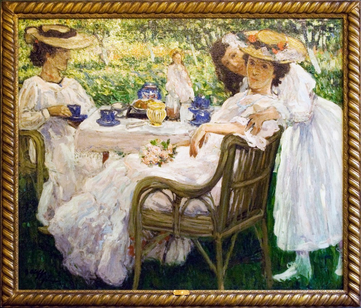 Július Newportnban Francais: Juillet a Nieuportn Hollandia: Juli in Nieuwpoortn alkotó: Auguste Oleffe
