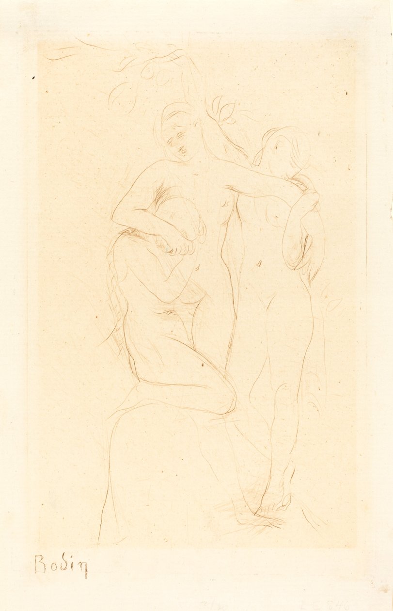 Lelkek a purgatóriumban alkotó: Auguste Rodin