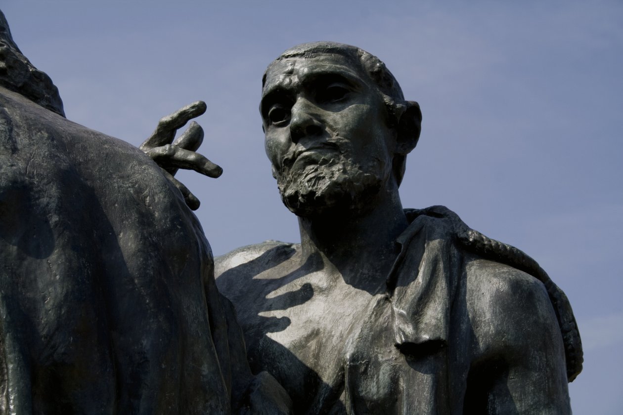 Részlet a Calais-i polgárokból, 1889-ben készült bronzból lásd 340531 alkotó: Auguste Rodin