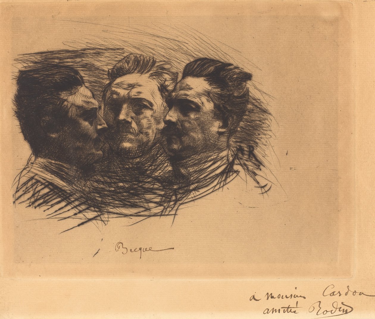 Henri Becque alkotó: Auguste Rodin