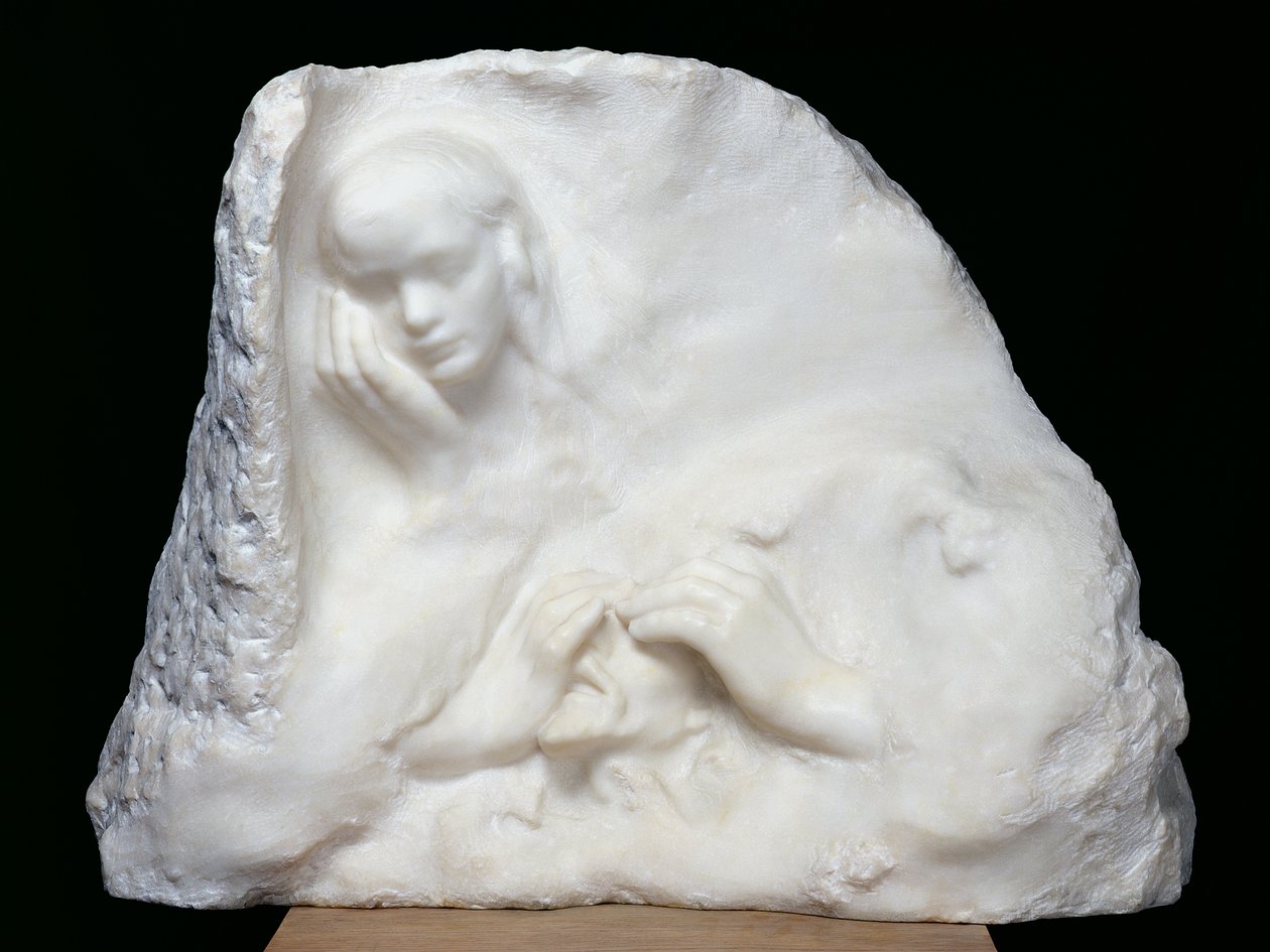 Utolsó látomás, vagy a Reggel csillaga, 1903 (márvány) alkotó: Auguste Rodin