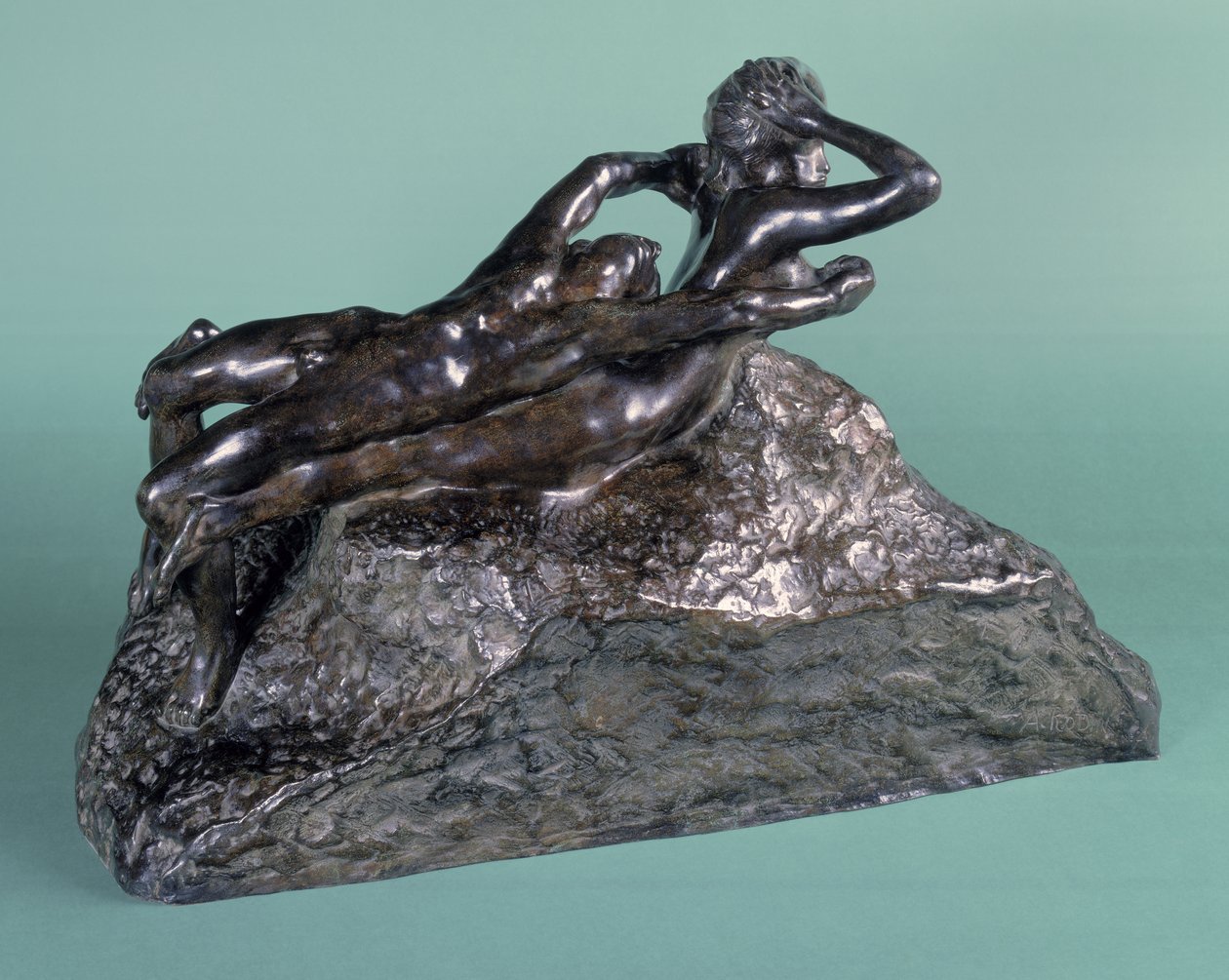 Love Fleeing, 1883-84 (bronz) alkotó: Auguste Rodin