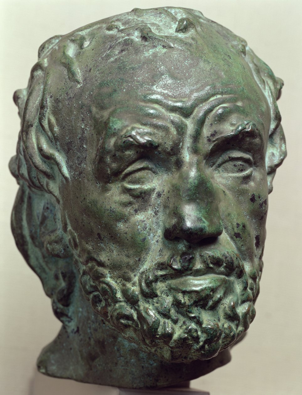 Férfi törött orral, 1863-64 (bronz) alkotó: Auguste Rodin