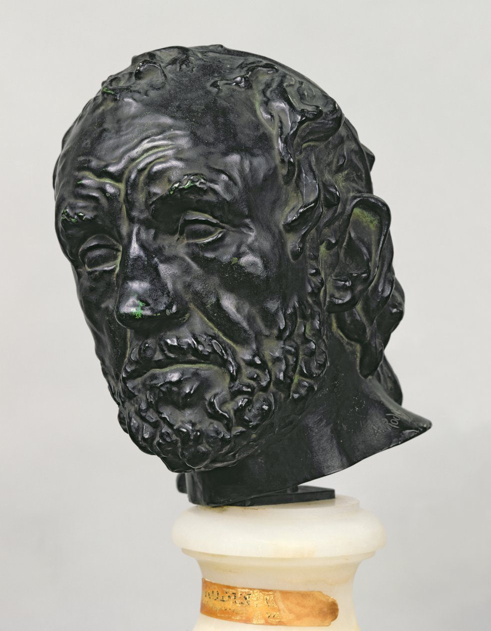 Férfi törött orral, 1865 (bronz) alkotó: Auguste Rodin