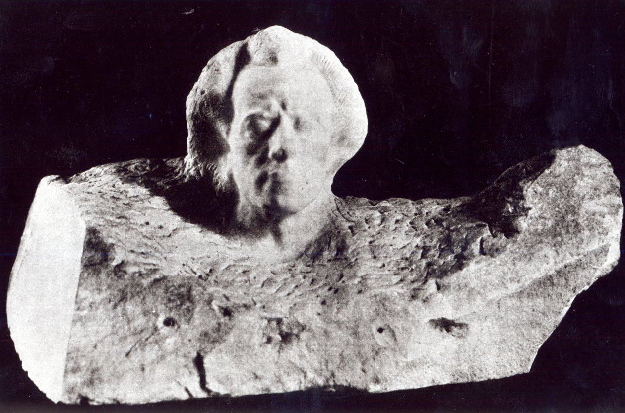 Mozart (Mahler portréja), 1911 (márvány) alkotó: Auguste Rodin