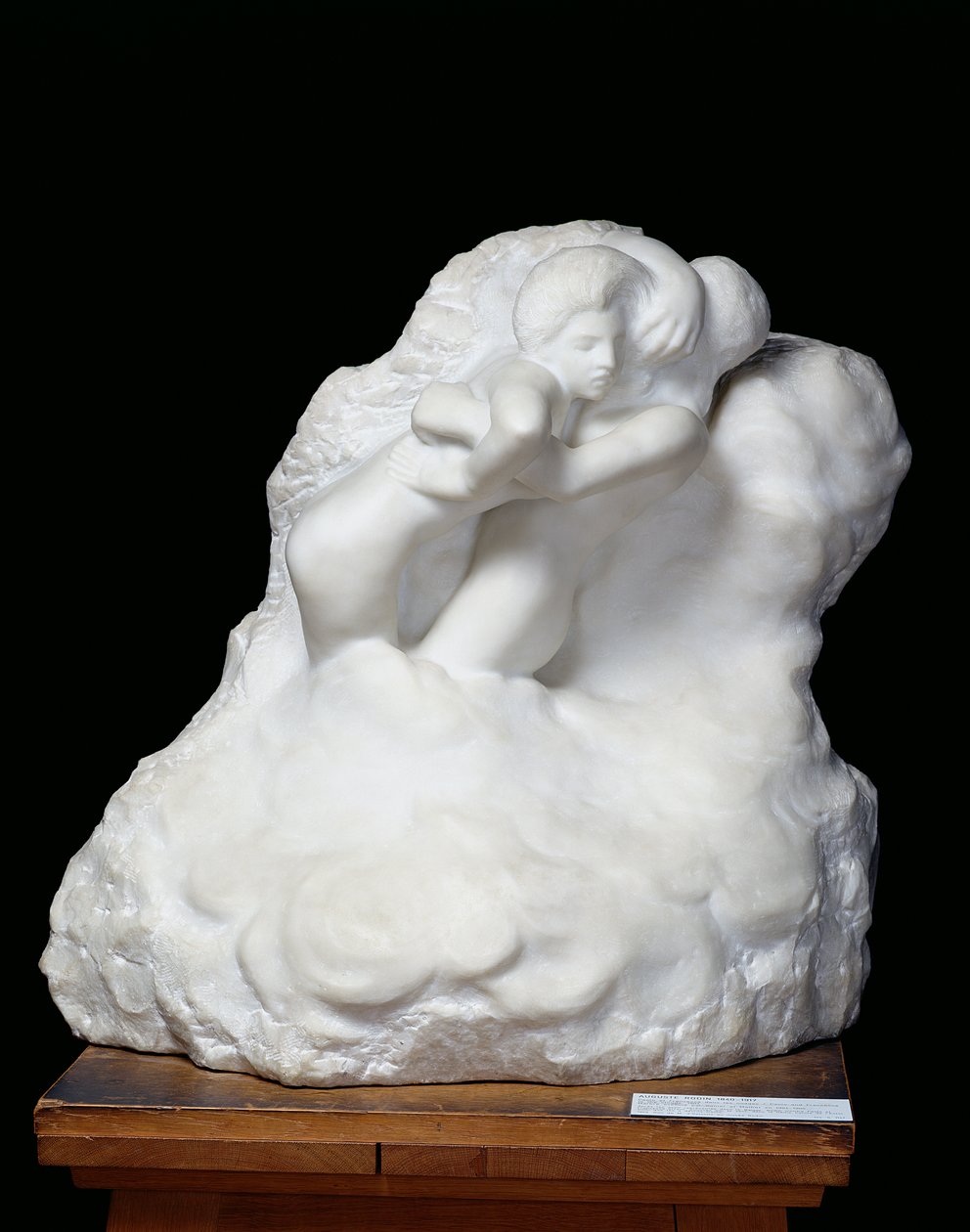 Paolo és Francesca a felhőkben, 1904 (márvány) alkotó: Auguste Rodin