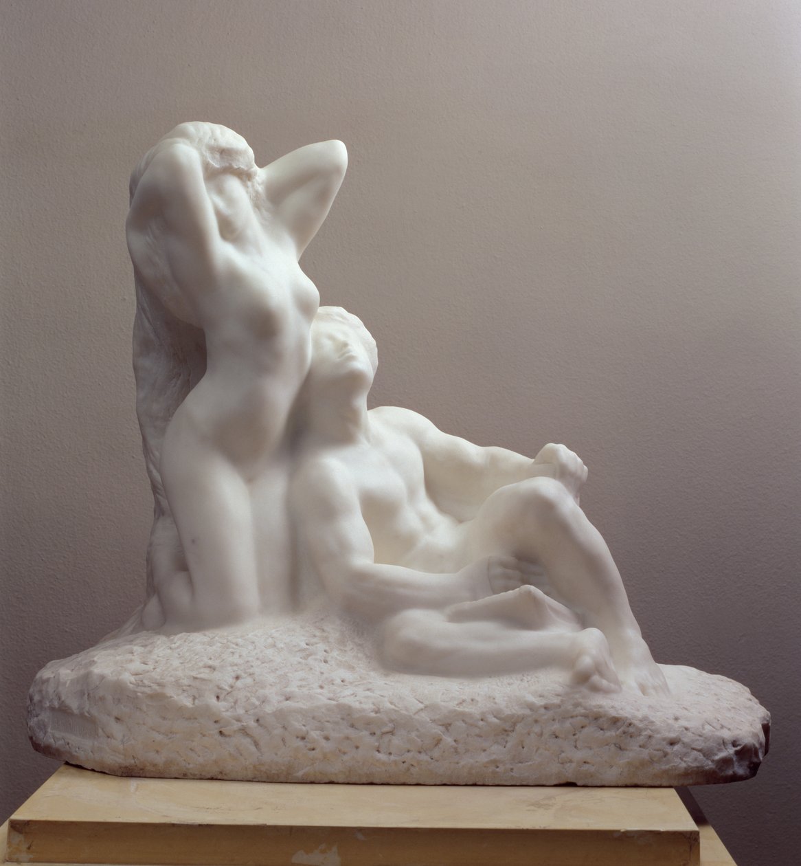 Költő és múzsa, 1905 körül (márvány) alkotó: Auguste Rodin