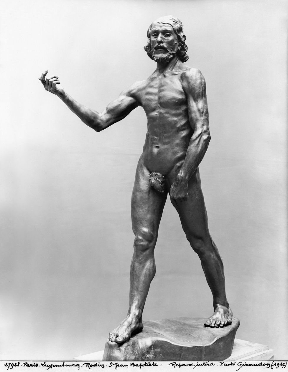 Keresztelő Szent János, 1878-80 (lásd még 279788) (bronz) alkotó: Auguste Rodin