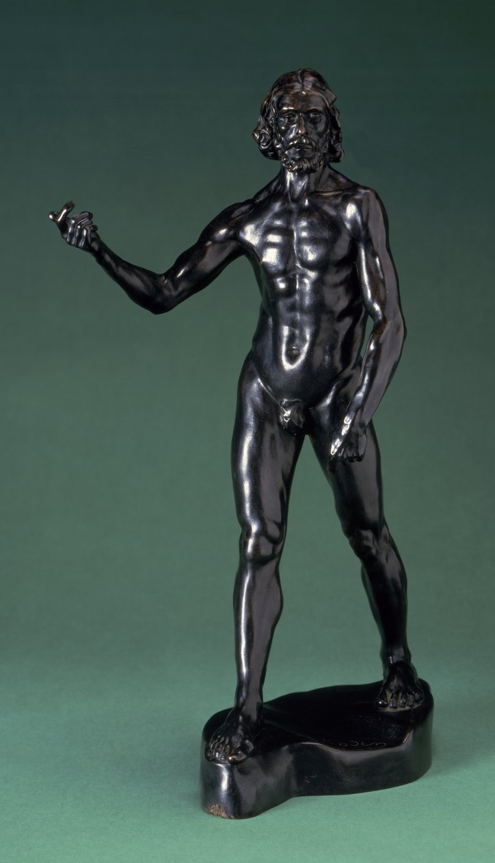 Keresztelő Szent János, 1898 (bronz) alkotó: Auguste Rodin