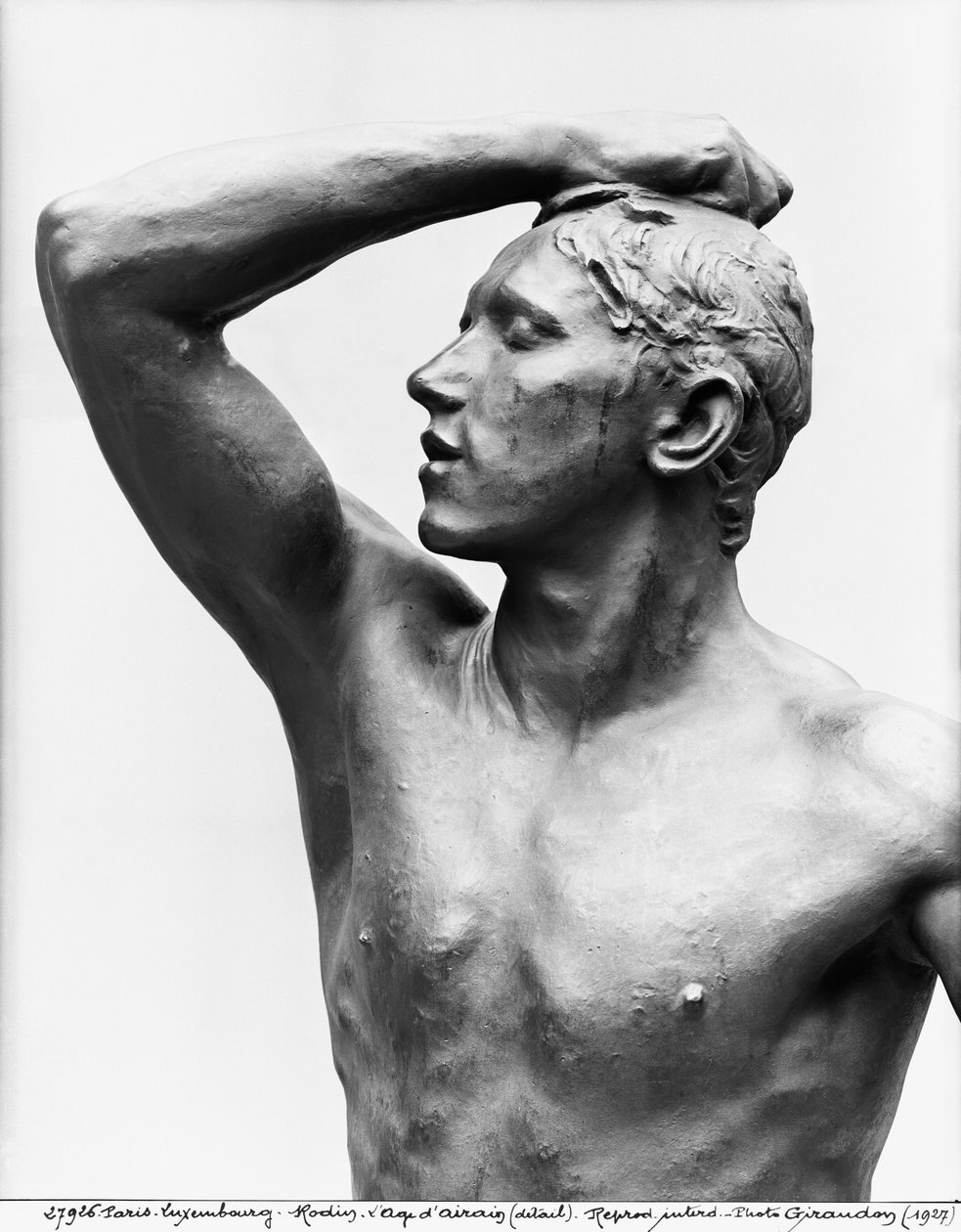 A bronzkor, 1877 után (bronz) (részlet) alkotó: Auguste Rodin