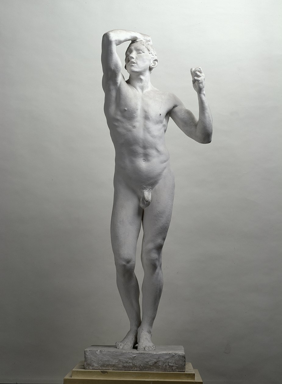 A bronzkorszak, 1877 körül (gipsz) alkotó: Auguste Rodin