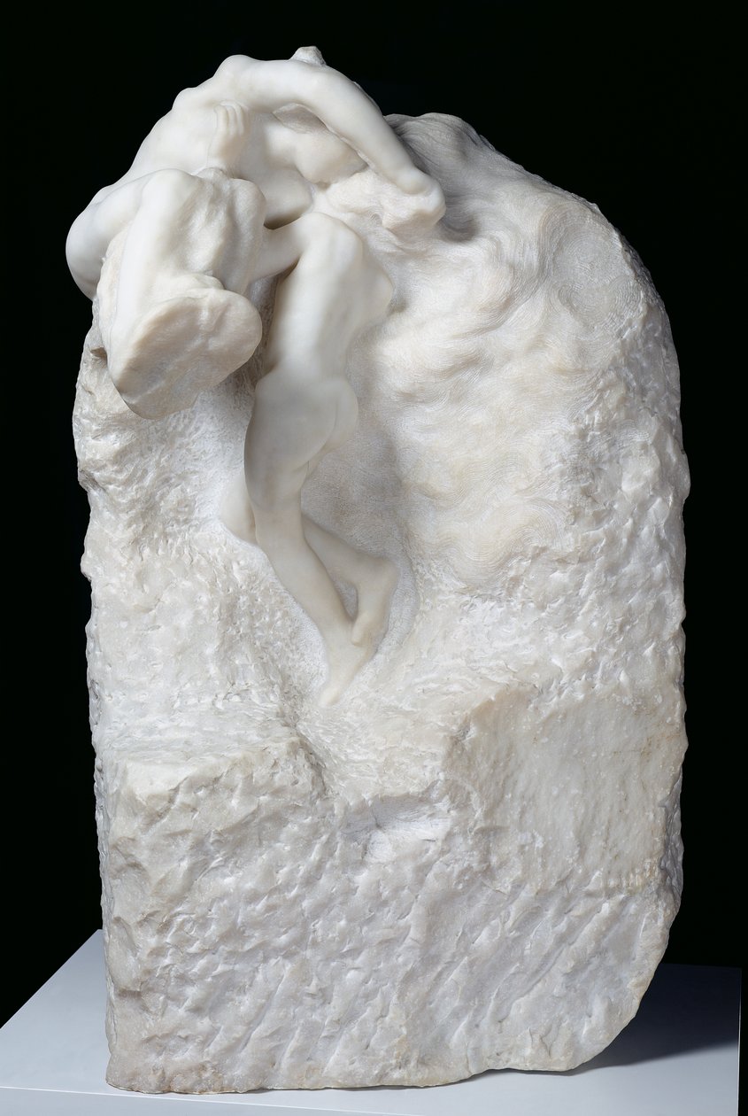 A Föld és a Hold, 1899 (márvány) alkotó: Auguste Rodin