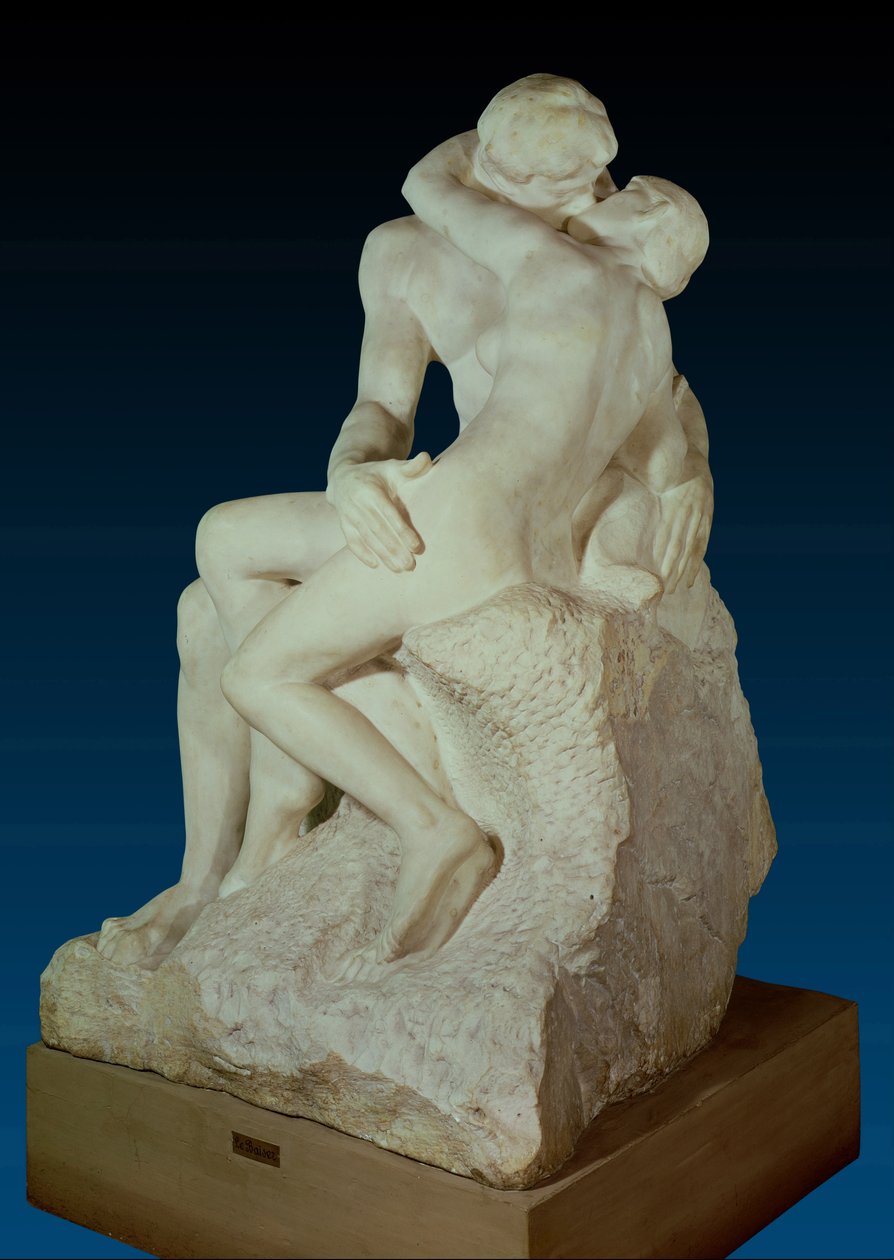 A csók, 1886 (márvány) (részletesen lásd: 63543) alkotó: Auguste Rodin