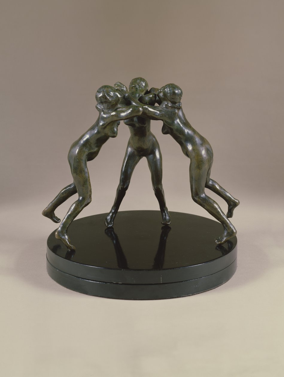 Három nimfa, 1882 körül (bronz) alkotó: Auguste Rodin