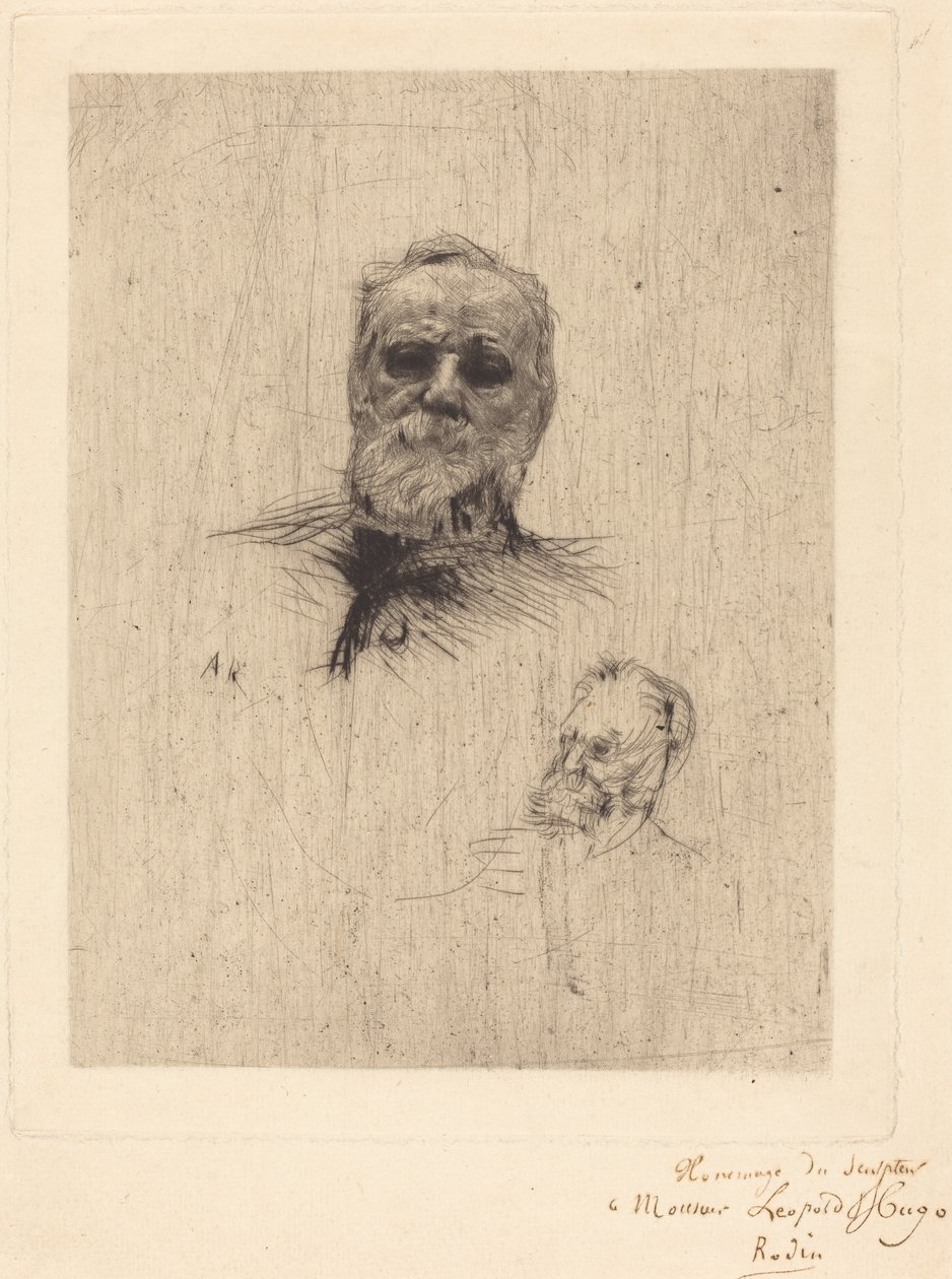 Victor Hugo, De Face alkotó: Auguste Rodin