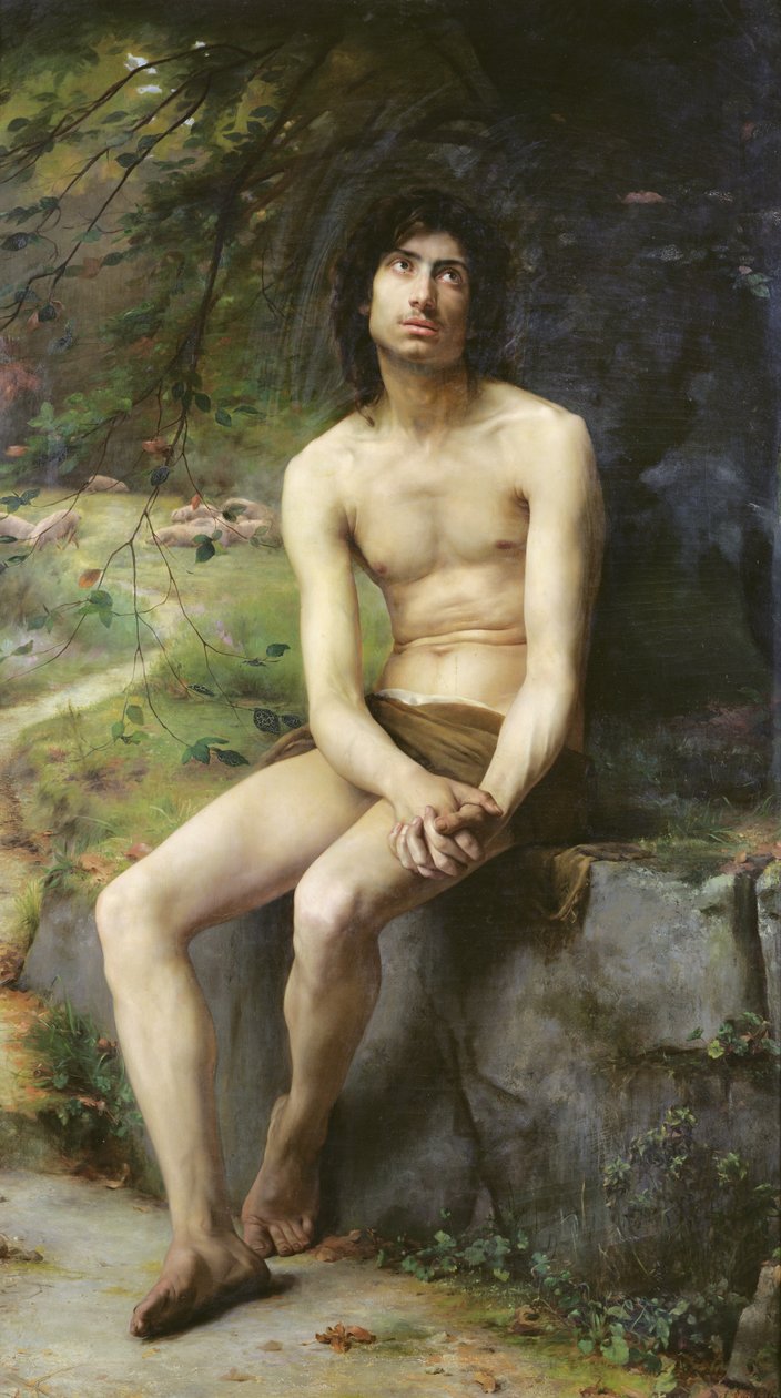 A tékozló fiú bűnbánata, 1883 alkotó: Auguste Rousselin
