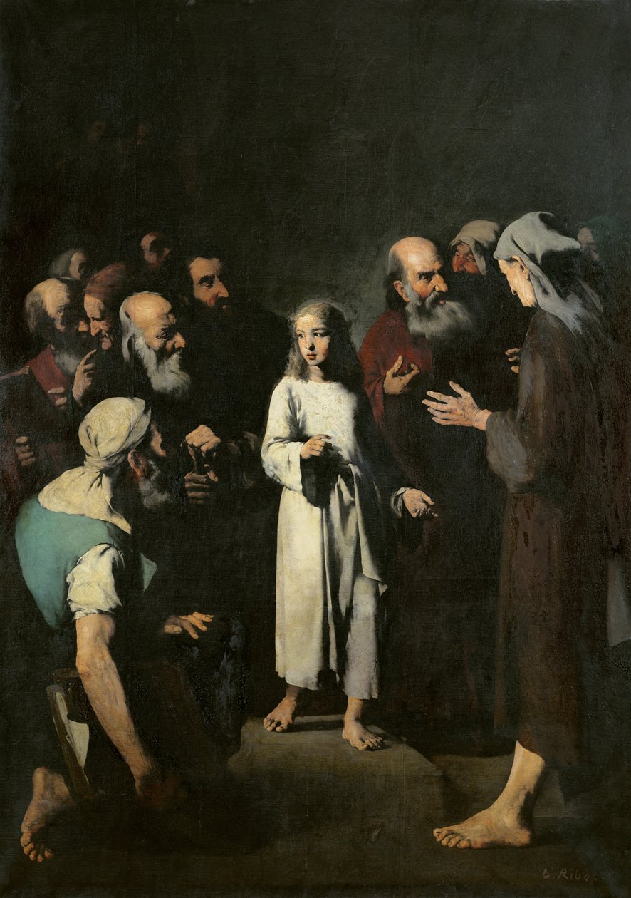 Jézus az orvosokkal alkotó: Auguste Theodule Ribot