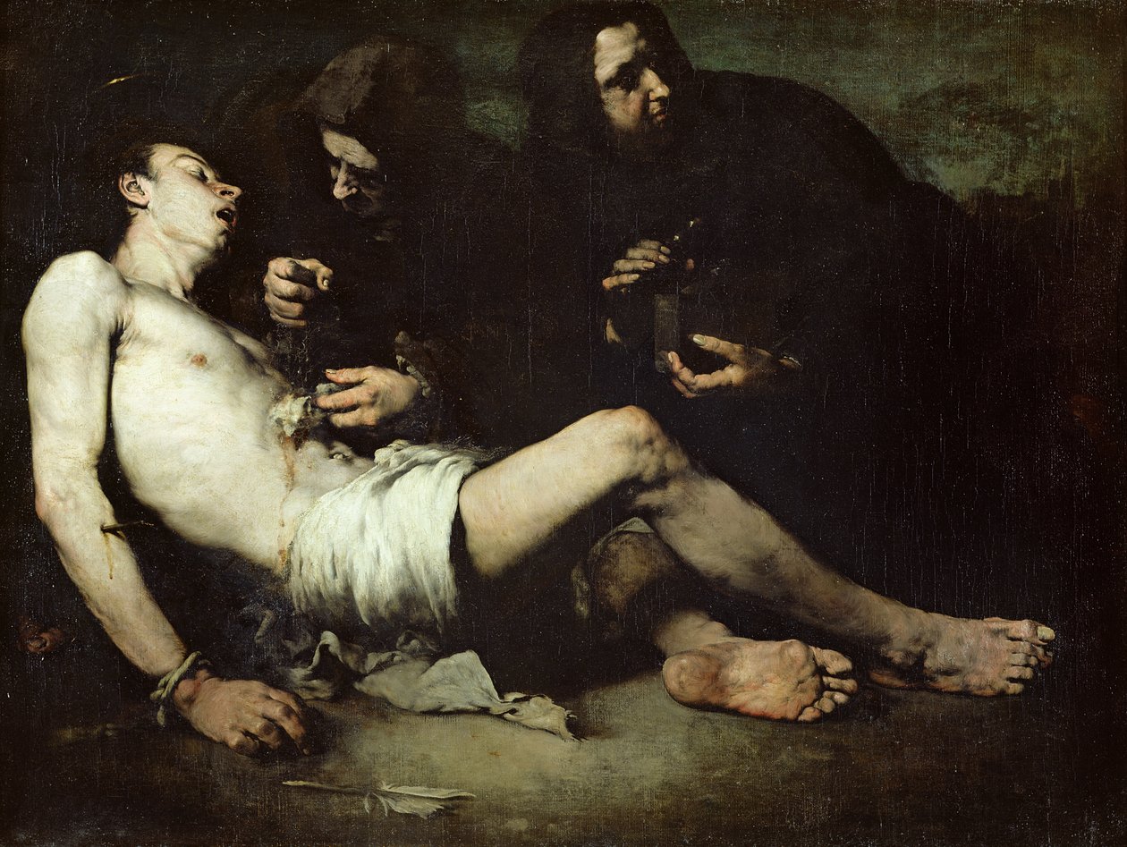 Szent Sebestyén, vértanú alkotó: Auguste Theodule Ribot