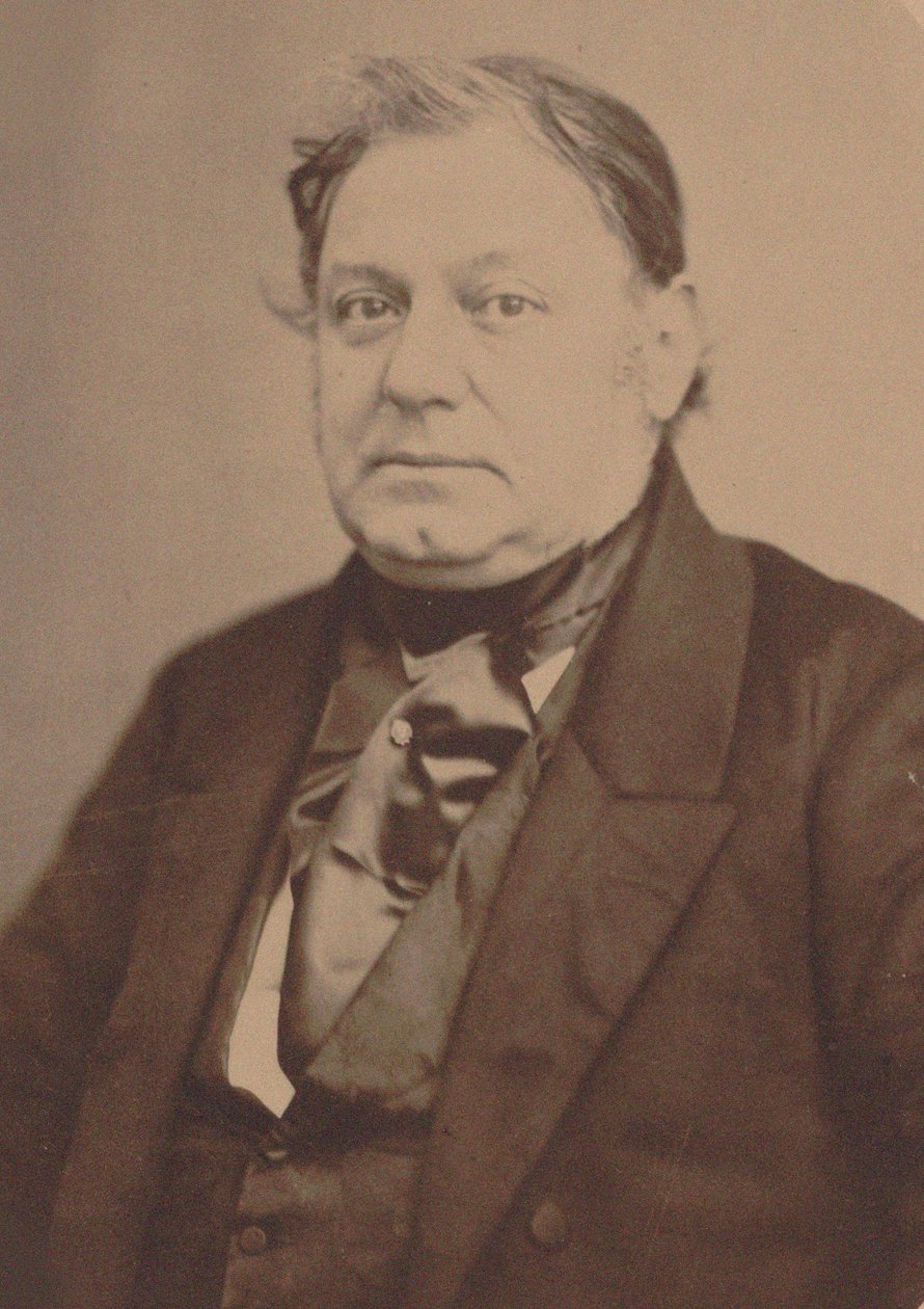 Amédée Méreaux zongoraművész és zeneszerző portréja 1802-1874. alkotó: Auguste Adolphe Bertsch