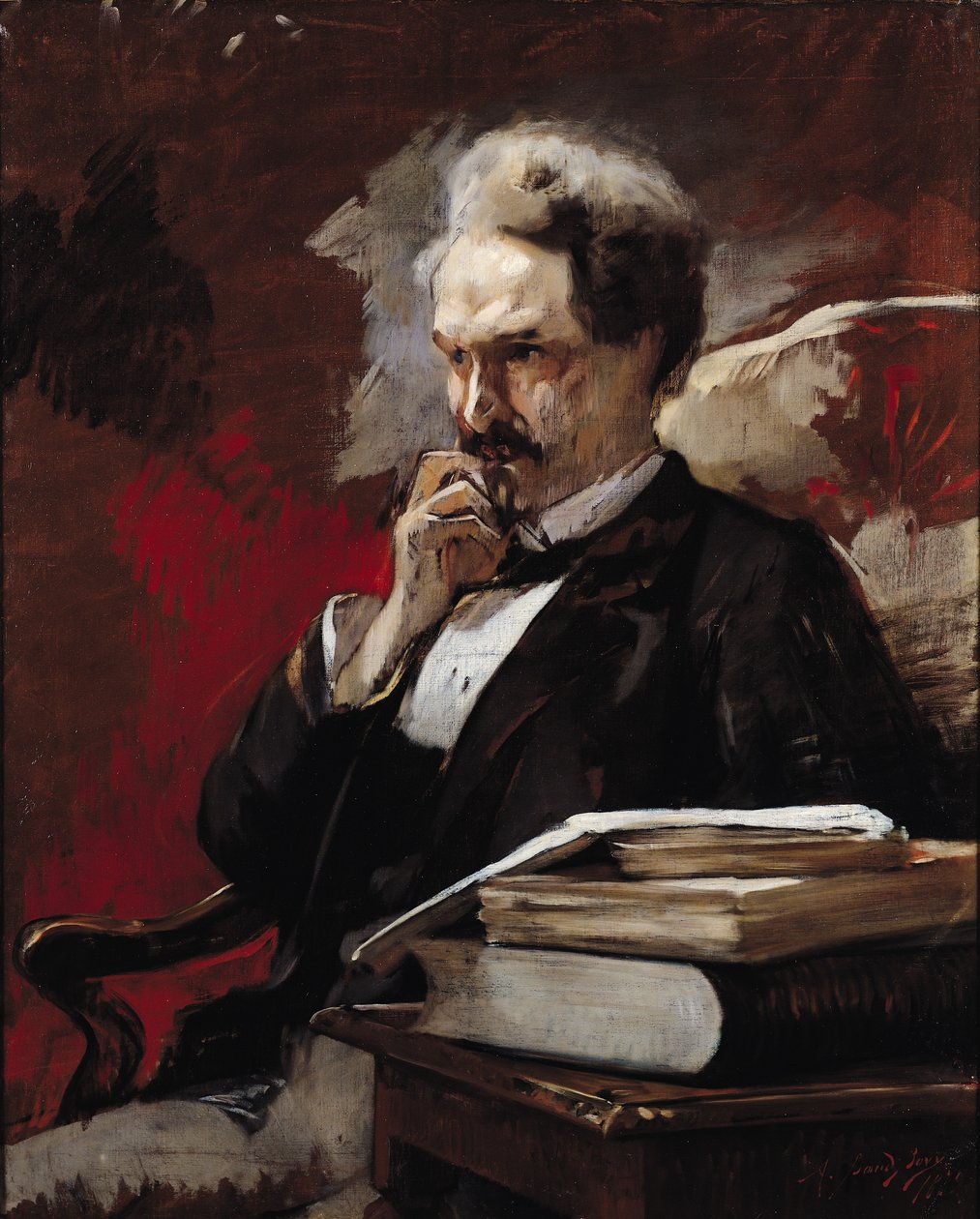 Henri Rochefort (1830-1913) alkotó: Auguste Baud Bovy