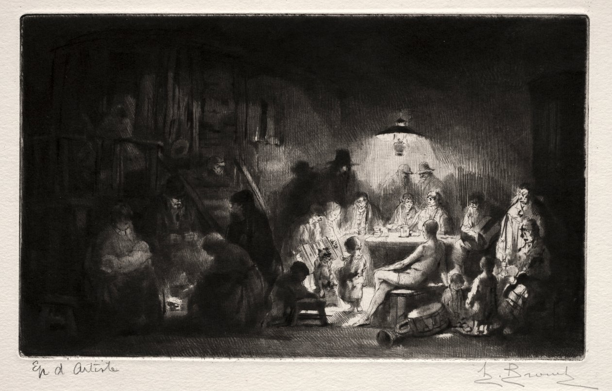 A frank cirkusz alkotó: Auguste Brouet