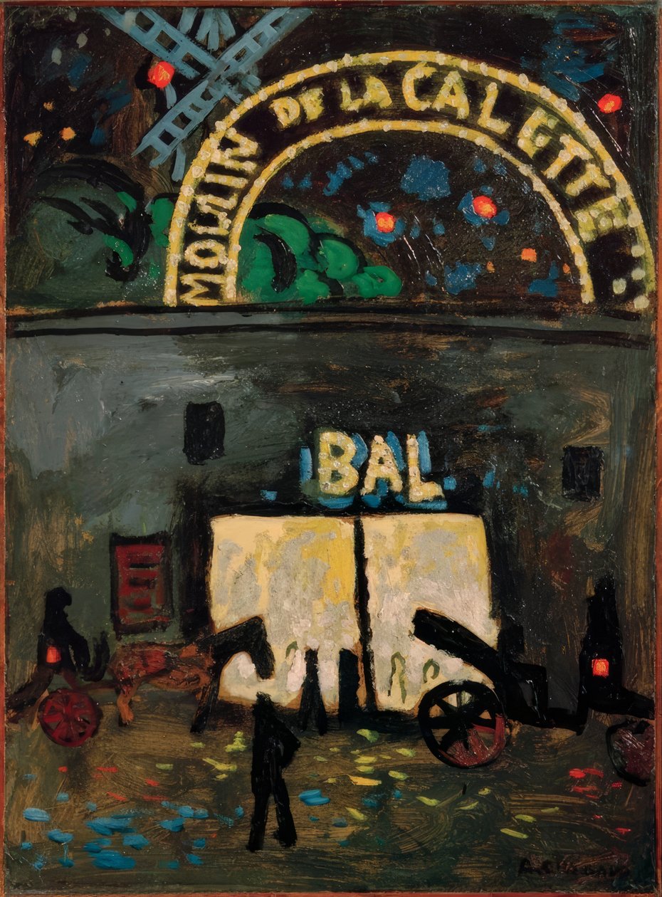 A Moulin de la Galette alkotó: Auguste Chabaud