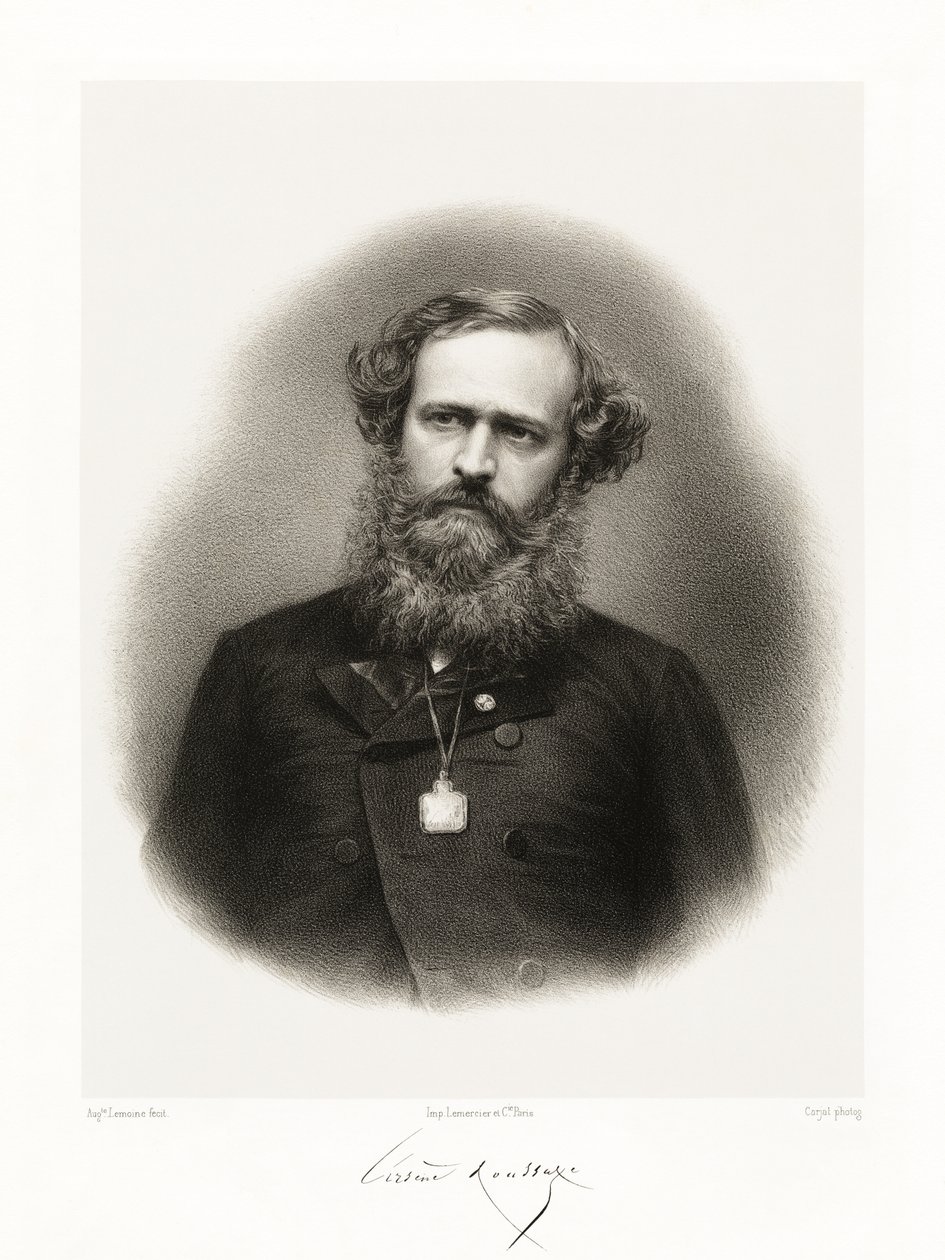 Arsène Houssaye, 1865-66 alkotó: Auguste Charles Lemoine
