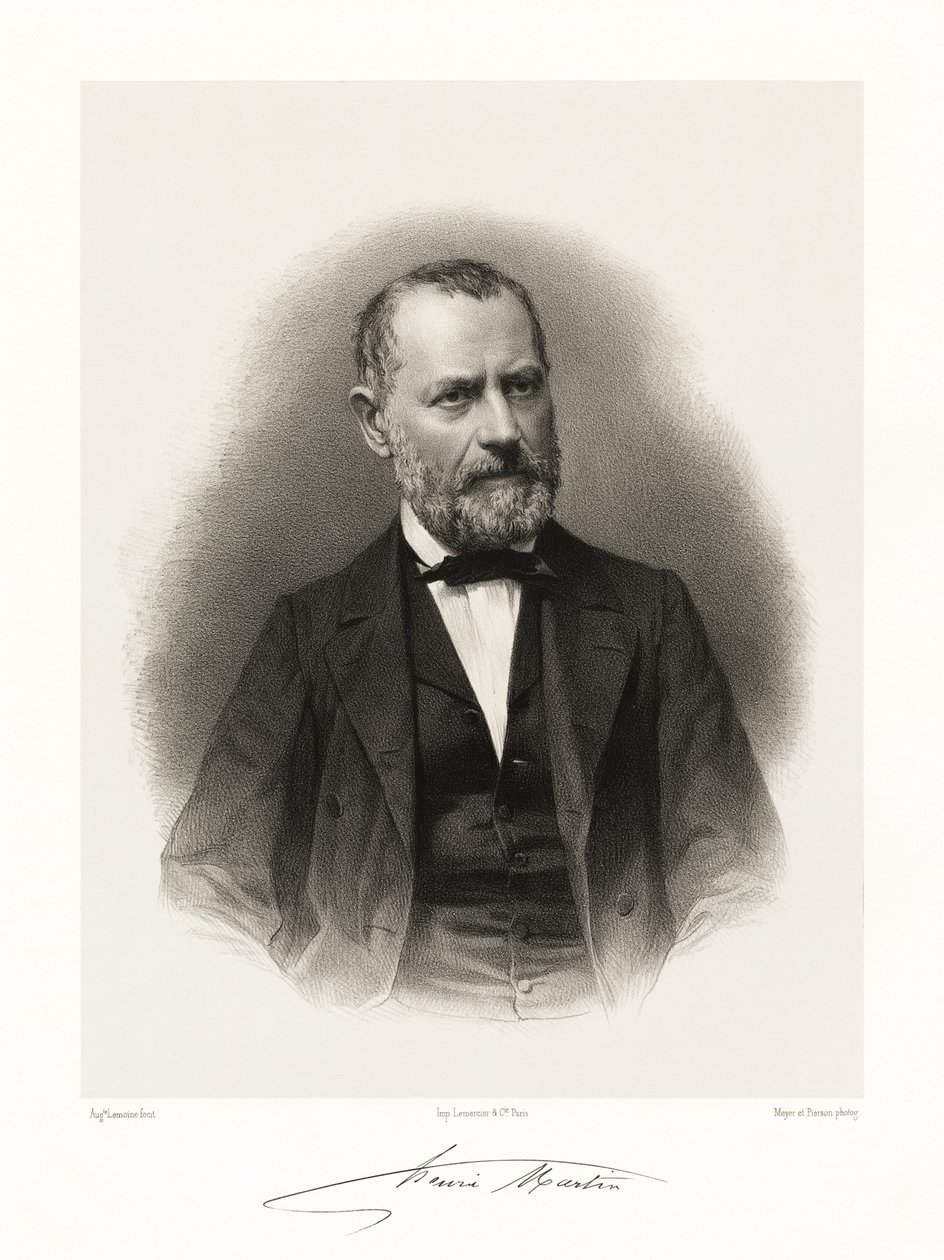 Bon Louis Henri Martin, 1865-66 alkotó: Auguste Charles Lemoine