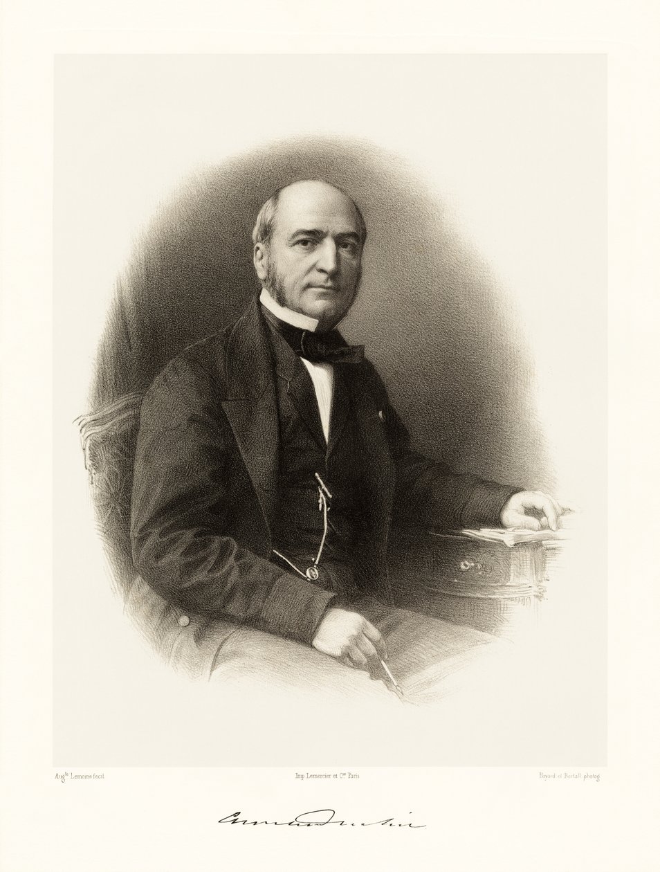 Louis Henri Armand Behic, 1865-66 alkotó: Auguste Charles Lemoine