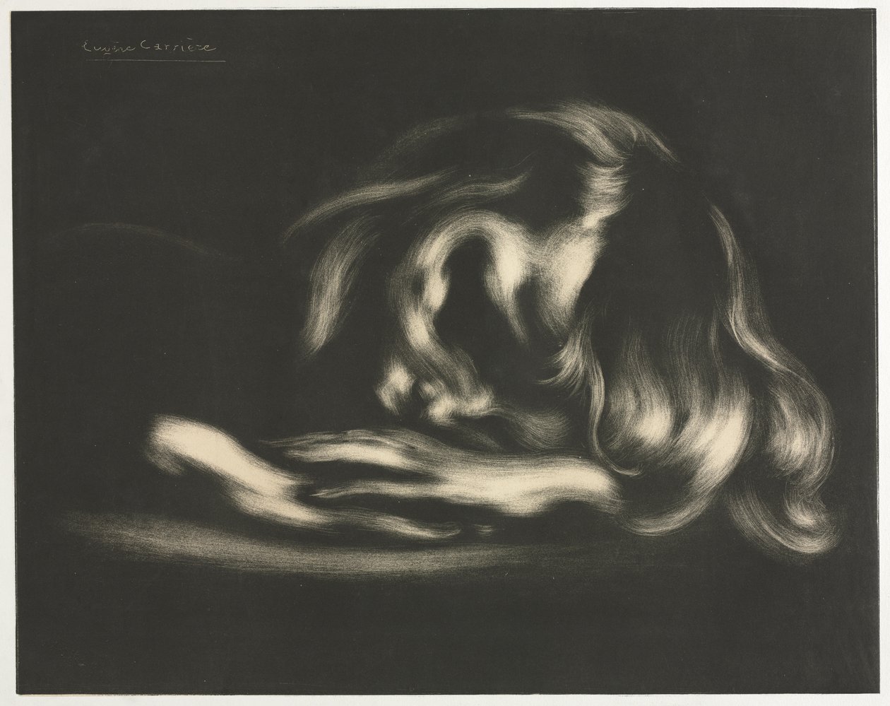 Sleep (Jean-René Carrière), a Vollard Gallery eredeti nyomatainak albumából alkotó: Auguste Clot