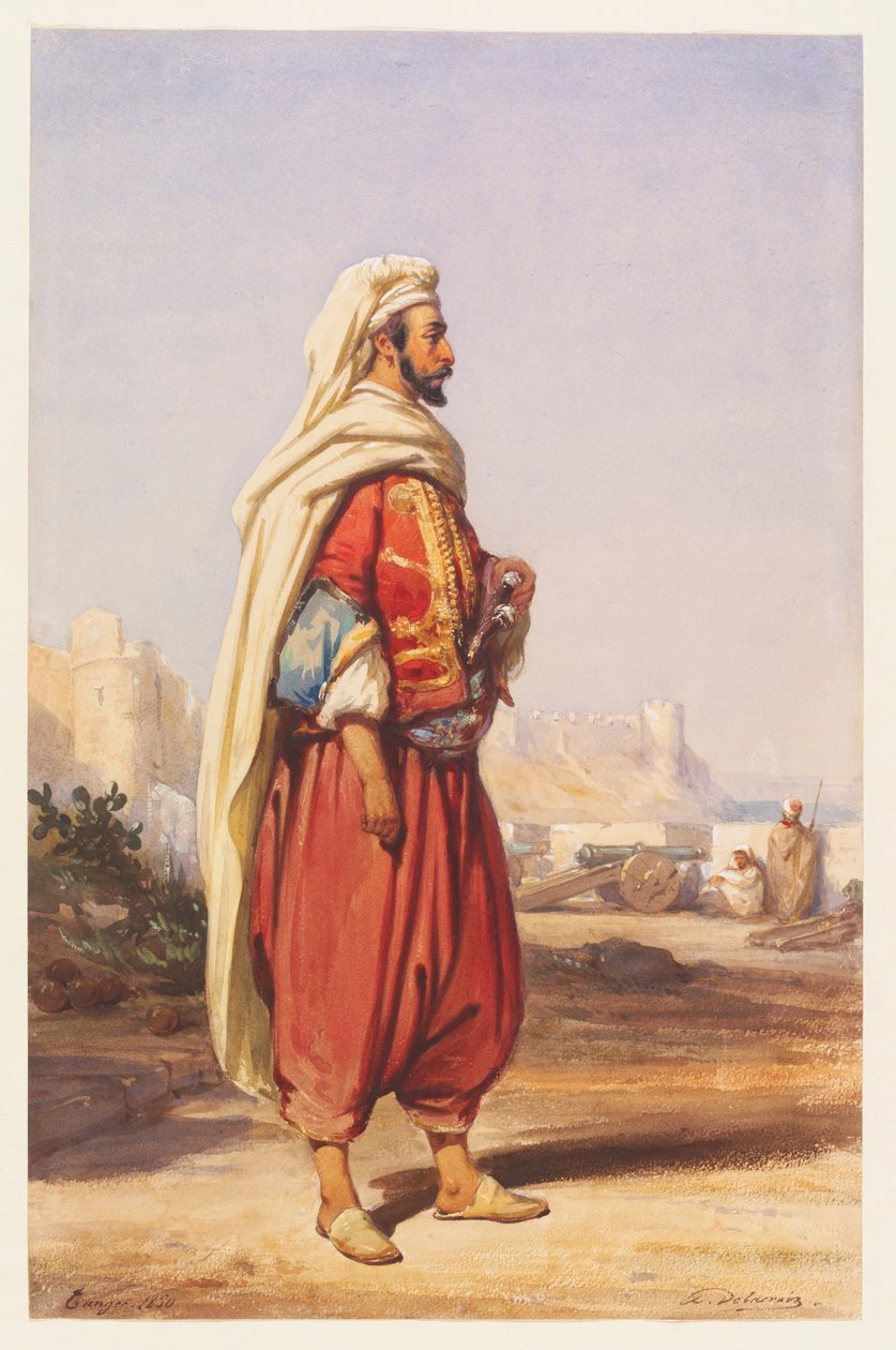 Egy marokkói amir alkotó: Auguste Delacroix
