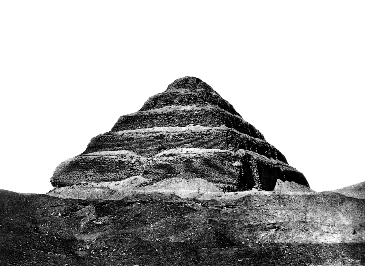 Memphis Saqqara, Egyiptom, 1893 alkotó: Auguste Edouard Mariette