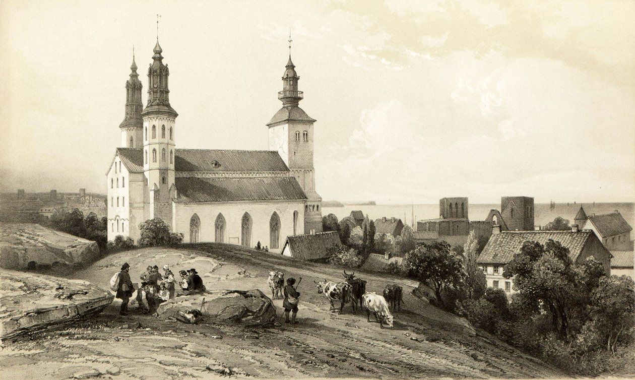 Wisby-i Szent Mária-templom alkotó: Auguste Etienne Francois Mayer