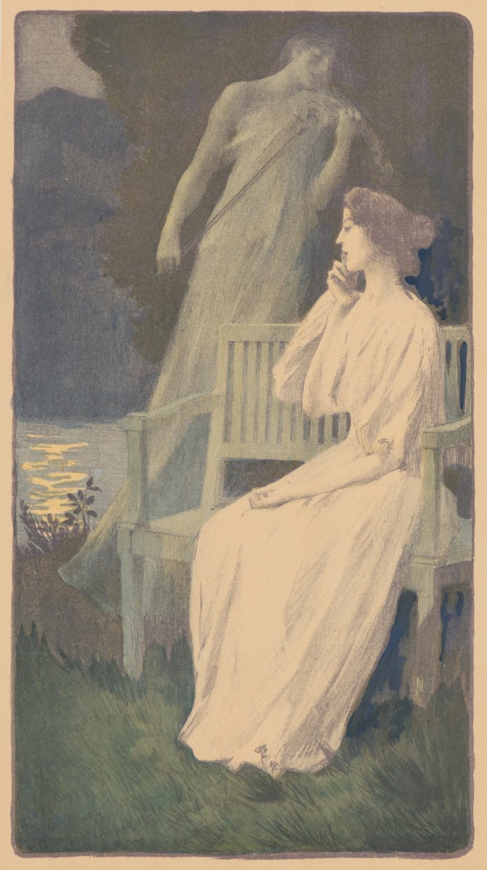 Andante Nocturne, 1897 körül. alkotó: Auguste Francois Gorguet