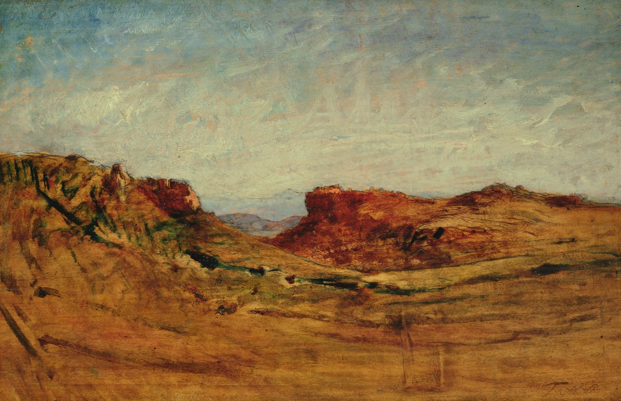 Tájkép alkotó: Auguste Francois Ravier