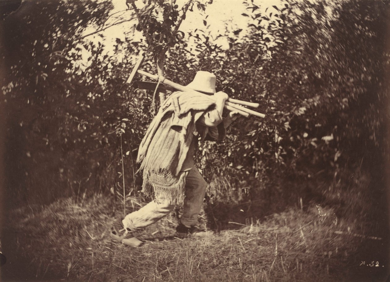 Paraszt,c. 1870 (fotó) alkotó: Auguste Giraudon