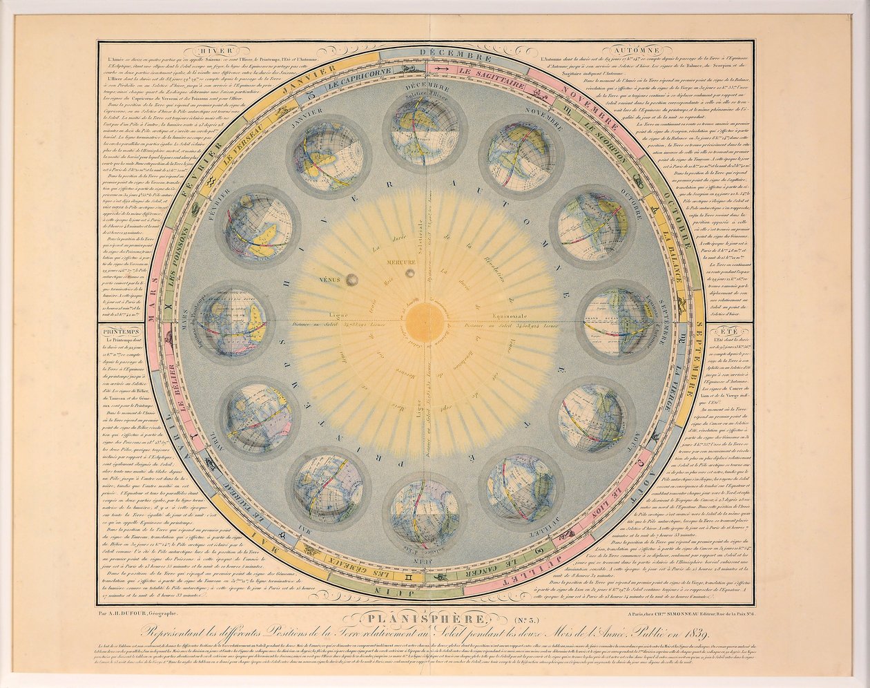 Síkgömb sz. 3, kocsma. 1839. alkotó: Auguste Henri Dufour