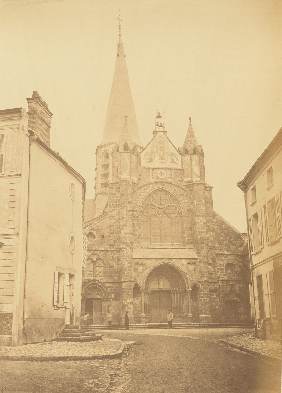 Eglise de Priseaux (Loiret) Ce Nom állomás közelében alkotó: Auguste Hippolyte Collard