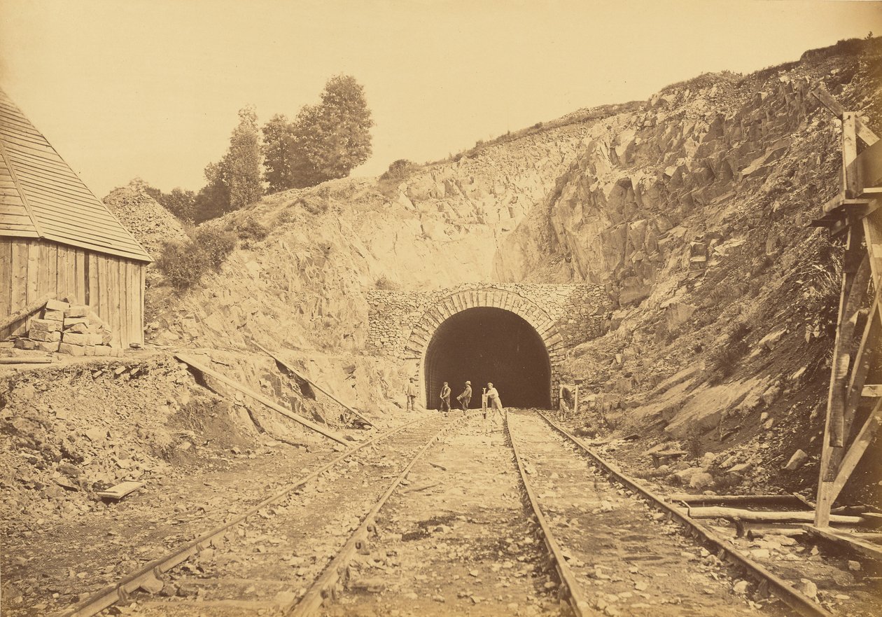 A Souterrain de Sauvage bejárata, Côté de Paris alkotó: Auguste Hippolyte Collard