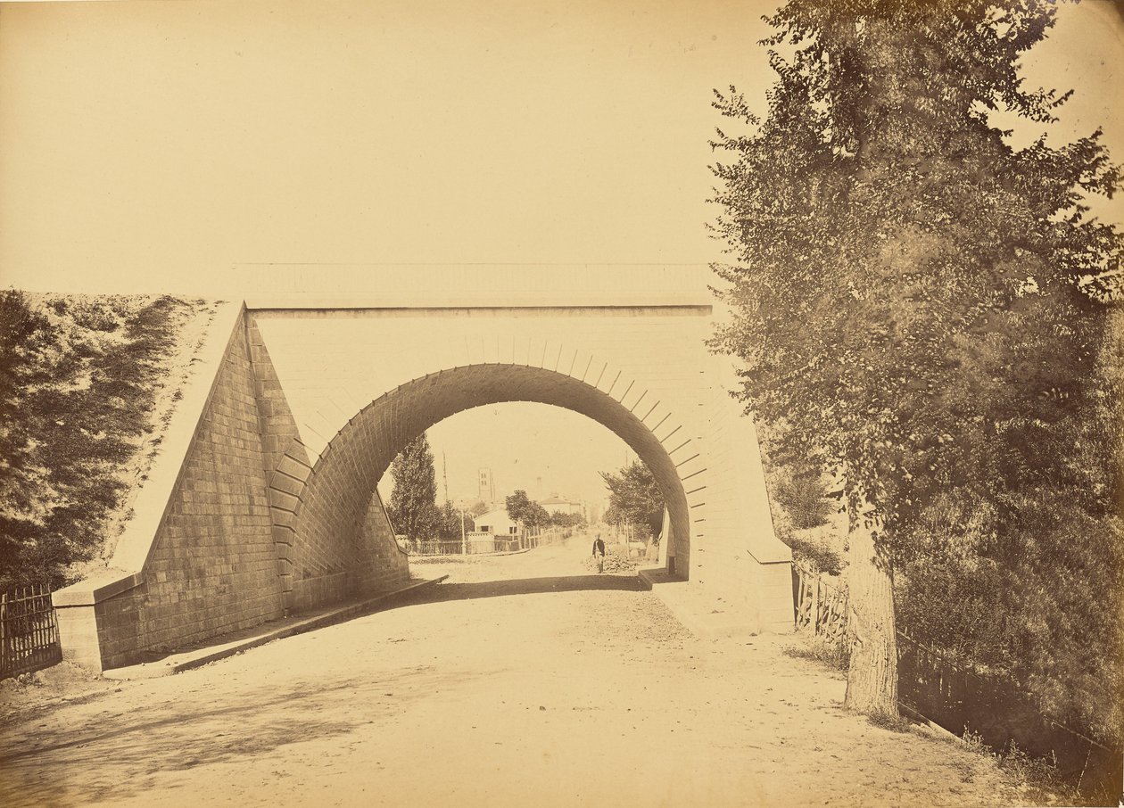Viadukt a Route de Lyon à Montbrison-on Montbrisonban alkotó: Auguste Hippolyte Collard