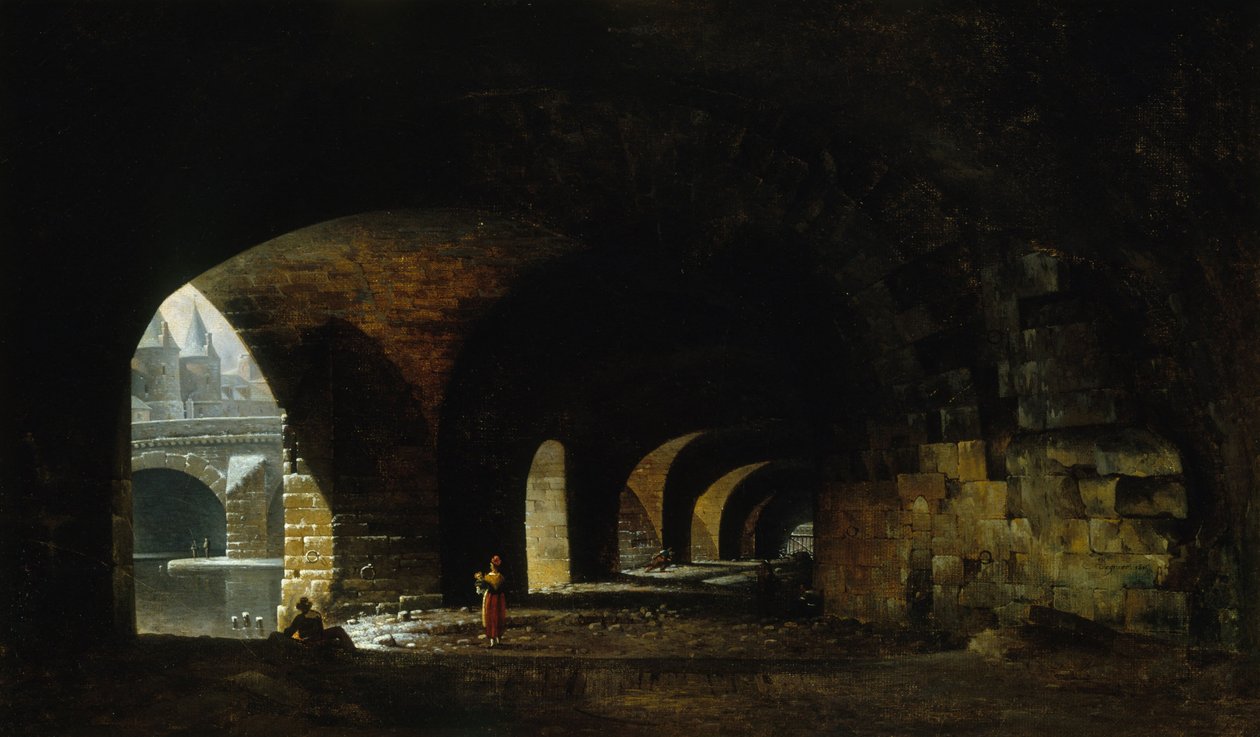 A páncélterem a Quai de Gesvres-en alkotó: Auguste Jacques Regnier