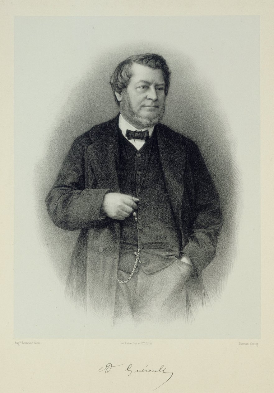 Adolphe Guéroult portréja 1810-1872. alkotó: Auguste Lemoine