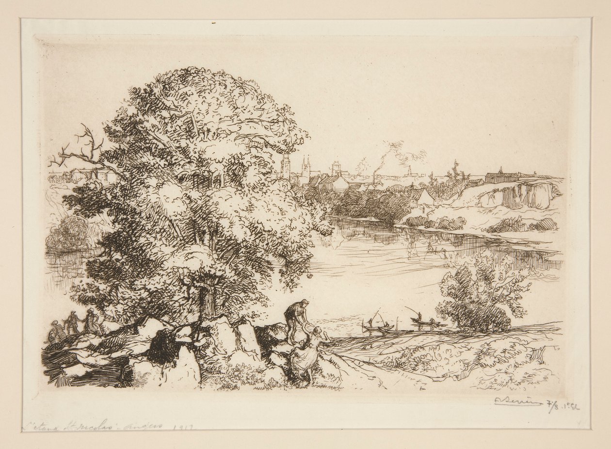 Angers, a alkotó: Auguste Lepere