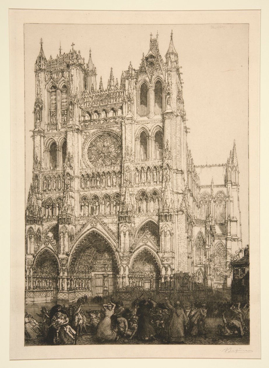 Cath?drale d alkotó: Auguste Lepere