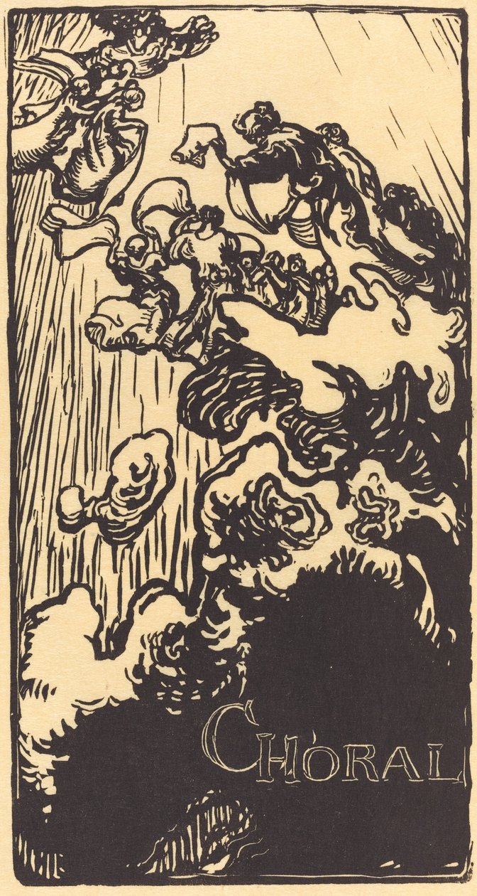 Kórus, 1897. alkotó: Auguste Lepere