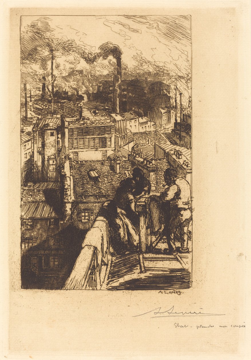Gobelinek negyed alkotó: Auguste Lepere