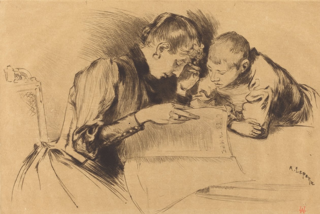 Képek Képek, 1889. alkotó: Auguste Lepere