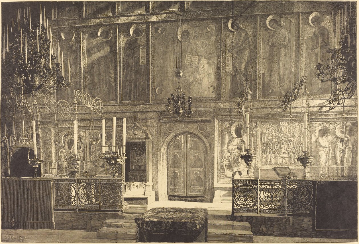 A Nagyboldogasszony székesegyház vérfertőzése alkotó: Auguste Lepere
